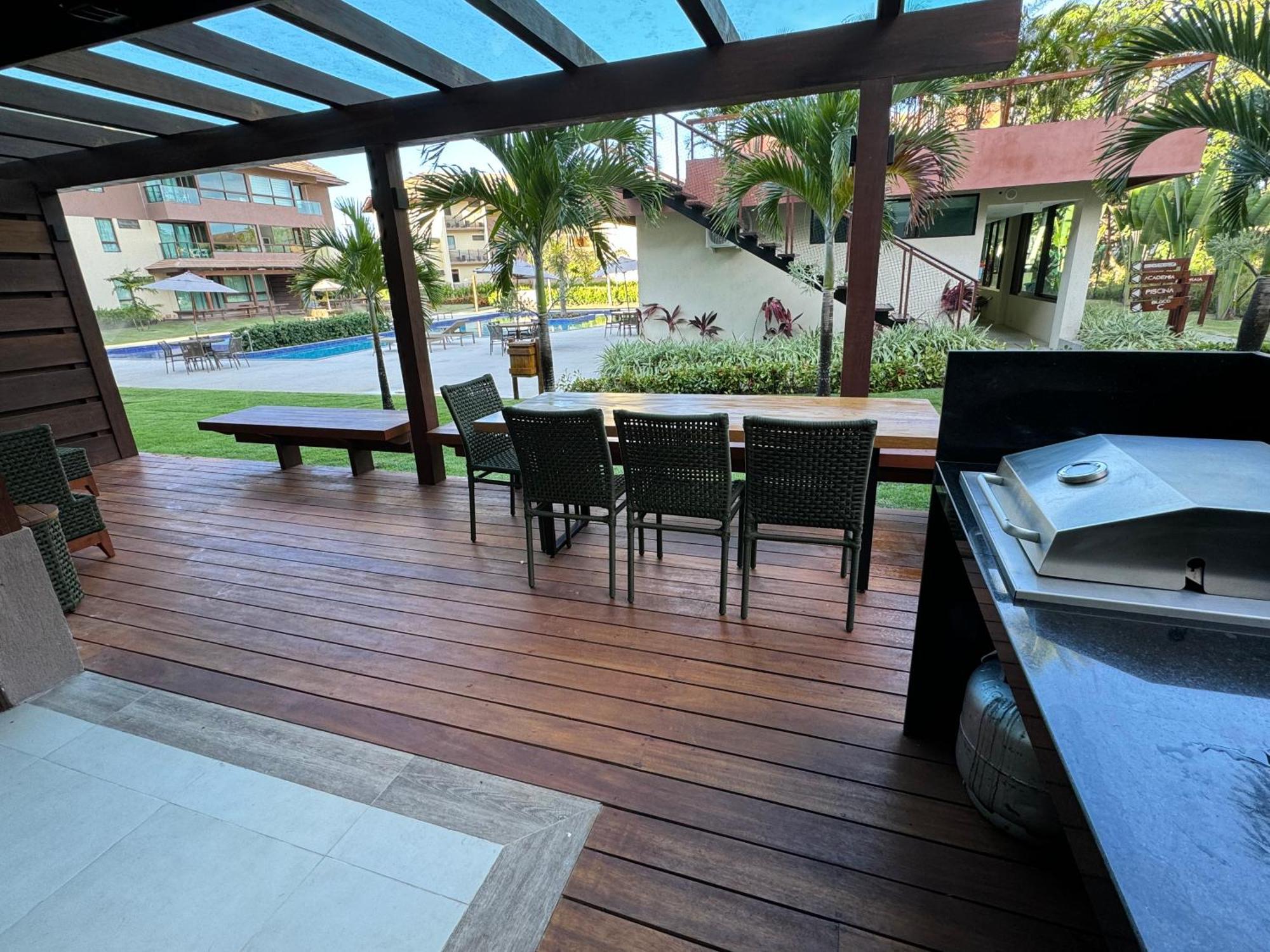 Ferienwohnung Flat Terreo Luxo 2Qts Carneiros Ao Lado Da Igrejinha Tamandaré Exterior foto